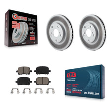 Load image into Gallery viewer, Front Coat Disc Brake Rotors Ceramic Pad Kit For Toyota Camry Avalon Lexus ES300