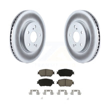 Load image into Gallery viewer, Front Coated Disc Brake Rotors And Ceramic Pads Kit For Toyota Camry