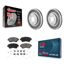 Load image into Gallery viewer, Front Coat Disc Brake Rotor Ceramic Pad Kit For Toyota Camry Sienna Avalon Lexus