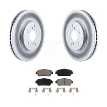 Load image into Gallery viewer, Front Coated Brake Rotor &amp; Ceramic Pad Kit For Toyota Sienna Camry Avalon Solara