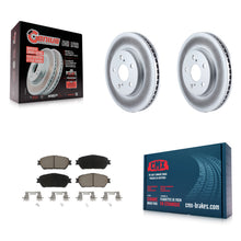 Charger l'image dans la galerie, Front Coated Brake Rotor &amp; Ceramic Pad Kit For Toyota Sienna Camry Avalon Solara