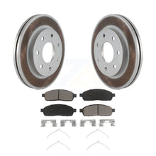 Load image into Gallery viewer, Front Coated Disc Brake Rotor Ceramic Pad Kit For Ford F-150 Lincoln Mark LT 4WD