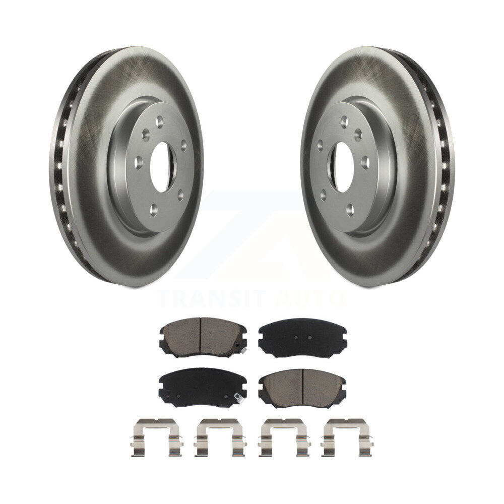 Front Coat Brake Rotors Ceramic Pad Kit For Chevrolet Equinox GMC Terrain Malibu