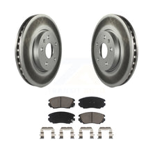 Charger l&#39;image dans la galerie, Front Coat Brake Rotors Ceramic Pad Kit For Chevrolet Equinox GMC Terrain Malibu