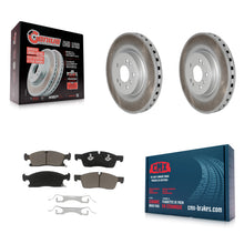 Load image into Gallery viewer, Front Coat Disc Brake Rotor Ceramic Pad Kit For Mercedes-Benz ML350 GLE350 ML250