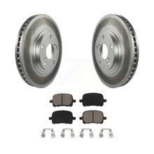 Charger l&#39;image dans la galerie, Front Coated Disc Brake Rotors And Ceramic Pads Kit For 1999-2001 Lexus RX300