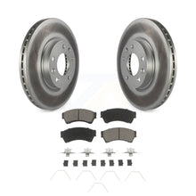 Load image into Gallery viewer, Front Coat Brake Rotor Ceramic Pad Kit For Ford Fusion Mazda 6 Lincoln MKZ Milan