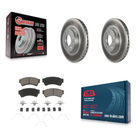 Front Coat Brake Rotor Ceramic Pad Kit For Ford Fusion Mazda 6 Lincoln MKZ Milan