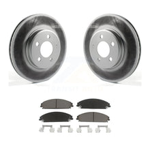 Charger l&#39;image dans la galerie, Front Coat Brake Rotor Ceramic Pad Kit For Dodge Charger Chrysler 300 Challenger