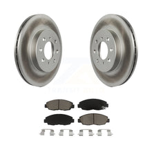 Load image into Gallery viewer, Front Coated Disc Brake Rotor &amp; Ceramic Pad Kit For Honda Civic Insight Acura EL