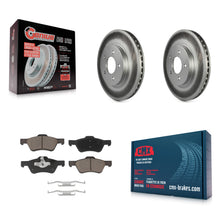 Load image into Gallery viewer, Front Coated Brake Rotor &amp; Ceramic Pad Kit For Ford Escape Mercury Mariner Mazda