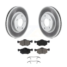 Charger l&#39;image dans la galerie, Front Coated Brake Rotor &amp; Ceramic Pad Kit For Ford Escape Mazda Tribute Mercury