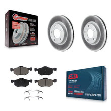 Load image into Gallery viewer, Front Coated Brake Rotor &amp; Ceramic Pad Kit For Ford Escape Mazda Tribute Mercury