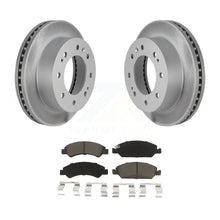 Charger l&#39;image dans la galerie, Front Coated Brake Rotor &amp; Ceramic Pad Kit For Chevrolet Silverado 1500 Suburban