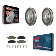 Charger l'image dans la galerie, Front Coated Brake Rotors Ceramic Pad Kit For INFINITI Nissan G37 Murano G35 M35