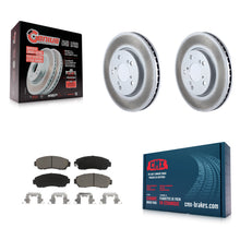 Load image into Gallery viewer, [Front] 2005-2010 Honda Odyssey Premium Coated Rotors &amp; Ceramic Pads Brake Kit For Max Braking