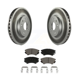 [Front] 2010-2015 Chevrolet Camaro LT LS Premium Coated Rotors & Ceramic Pads Brake Kit For Max Braking