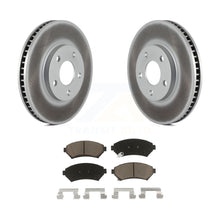 Charger l&#39;image dans la galerie, Front Coat Brake Rotors Ceramic Pad Kit For Chevrolet Buick Impala LeSabre Monte