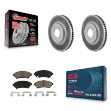 Charger l'image dans la galerie, Front Coat Brake Rotors Ceramic Pad Kit For Chevrolet Buick Impala LeSabre Monte
