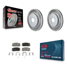 Load image into Gallery viewer, Front Coated Brake Rotor Ceramic Pad Kit For Lexus Toyota Highlander RX350 RX330