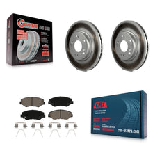 Load image into Gallery viewer, [Front] 2013 Acura ILX 2.0L Premium Coated Rotors &amp; Ceramic Pads Brake Kit For Max Braking