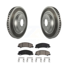 Load image into Gallery viewer, Front Coated Brake Rotors Ceramic Pad Kit For Chevrolet Buick Lucerne Impala DTS