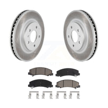 Load image into Gallery viewer, Front Coat Brake Rotors Ceramic Pad Kit For Chevrolet Impala Buick Lucerne Monte