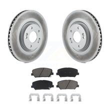 Load image into Gallery viewer, Front Coated Disc Brake Rotors And Ceramic Pad Kit For 2011-2015 Kia Optima 2.0L