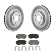 Load image into Gallery viewer, Front Coated Brake Rotor &amp; Ceramic Pad Kit For Hyundai Tucson Sonata Kia Cadenza