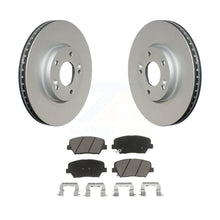 Load image into Gallery viewer, Front Coated Disc Brake Rotors And Ceramic Pads Kit For 2014-2017 Kia Rondo