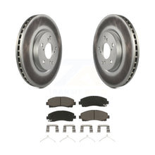 Load image into Gallery viewer, Front Coated Disc Brake Rotors And Ceramic Pad Kit For 2006-2014 Honda Ridgeline