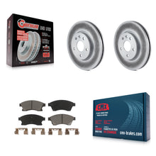 Load image into Gallery viewer, Front Coated Disc Brake Rotors Ceramic Pad Kit For Chevrolet Cruze Sonic Limited