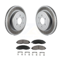 Load image into Gallery viewer, Front Coated Disc Brake Rotors And Ceramic Pads Kit For 2003-2004 Dodge Dakota