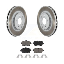 Charger l&#39;image dans la galerie, Front Coated Brake Rotor Ceramic Pad Kit For Mercedes-Benz C240 CLK350 C320 C280