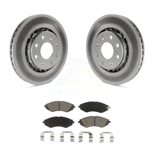 Charger l&#39;image dans la galerie, Front Coat Brake Rotor Ceramic Pad Kit For Chevrolet Aveo Spark Aveo5 EV Pontiac