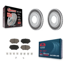 Load image into Gallery viewer, Front Coated Disc Brake Rotors And Ceramic Pads Kit For Suzuki Grand Vitara XL-7