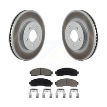 Charger l&#39;image dans la galerie, Front Coat Brake Rotors Ceramic Pad Kit For Saturn Vue Chevrolet Equinox Pontiac