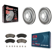 Charger l'image dans la galerie, Front Coated Disc Brake Rotor Ceramic Pad Kit For Buick Rendezvous Pontiac Aztek