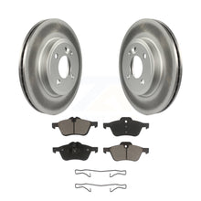 Charger l&#39;image dans la galerie, Front Coat Brake Rotor Ceramic Pad Kit For Mini Cooper With 276mm Diameter