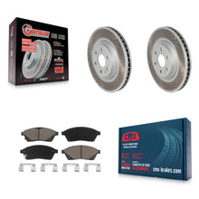 Load image into Gallery viewer, Front Coated Disc Brake Rotors And Ceramic Pads Kit For Cadillac SRX Saab 9-4X