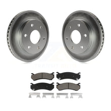 Charger l&#39;image dans la galerie, Front Coat Brake Rotor Ceramic Pad Kit For Chevrolet Silverado 1500 GMC Tahoe XL