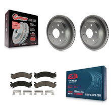 Load image into Gallery viewer, Front Coated Brake Rotor &amp; Ceramic Pad Kit For Chevrolet Express 2500 GMC Savana