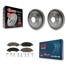 Load image into Gallery viewer, Front Coat Brake Rotor Ceramic Pad Kit For 2007 GMC Sierra 1500 Disc rear brakes