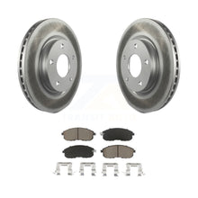 Load image into Gallery viewer, Front Coated Disc Brake Rotors And Ceramic Pads Kit For Nissan Sentra