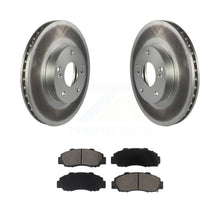 Load image into Gallery viewer, Front Coated Disc Brake Rotors &amp; Ceramic Pad Kit For 1998-2002 Honda Accord 3.0L