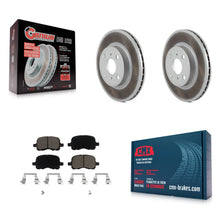 Load image into Gallery viewer, Front Coated Disc Brake Rotor Ceramic Pad Kit For Toyota Corolla Chevrolet Prizm
