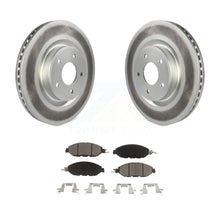 Load image into Gallery viewer, Front Coated Brake Rotor &amp; Ceramic Pad Kit For Nissan Pathfinder Murano INFINITI