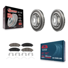 Load image into Gallery viewer, [Front] 2009-2016 Toyota Venza Premium Coated Rotors &amp; Ceramic Pads Brake Kit For Max Braking