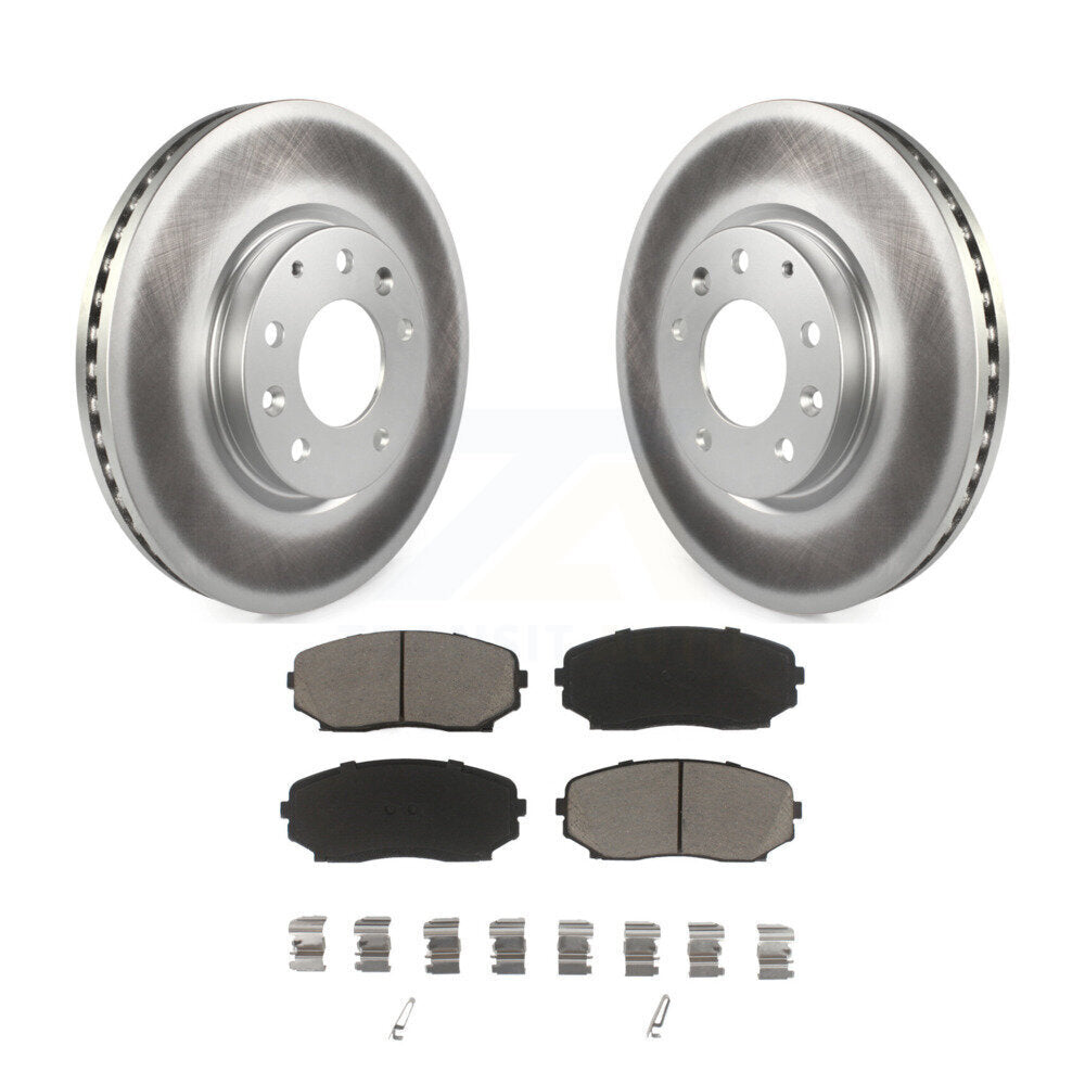 Kit de plaquettes en céramique pour Rotor de frein à disque, manteau avant, pour Ford Edge Mazda CX-7 Lincoln MKX 