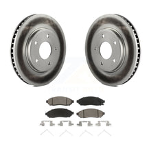 Charger l&#39;image dans la galerie, Front Coat Disc Brake Rotor Ceramic Pad Kit For Nissan NV200 LEAF Chevrolet City